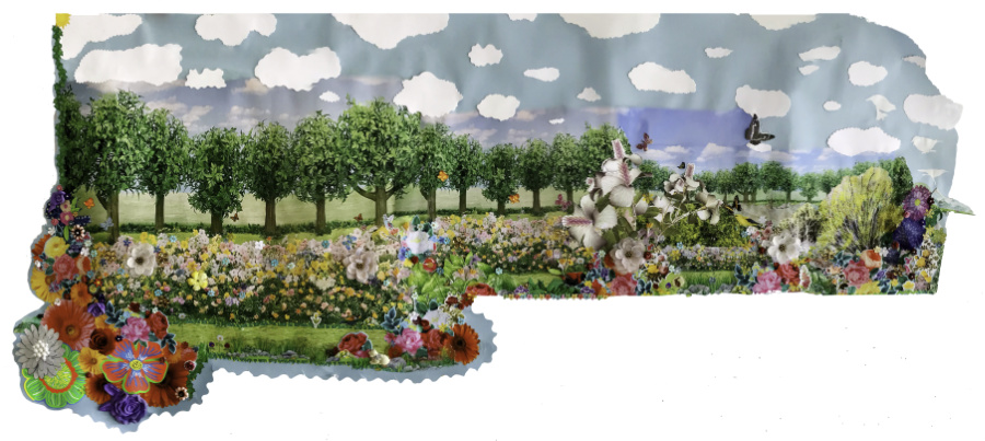 Collage image by Anne Farrell